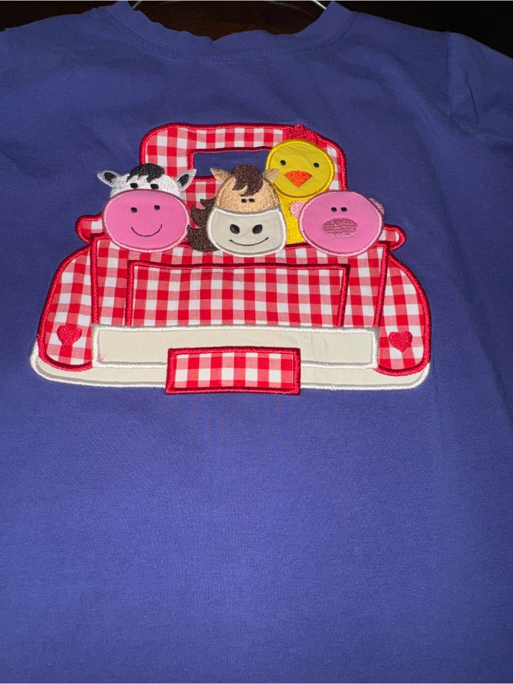 Smock monkey navy barn yard set - Picture 2 of 5